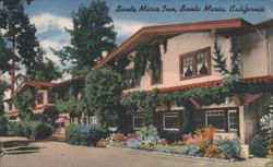 Santa Maria Inn - Santa Maria, California Postcard