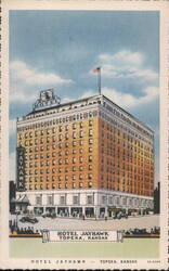Hotel Jayhawk, Topeka Postcard