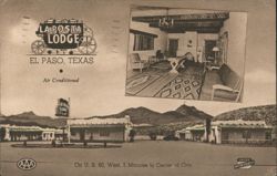 La Posta Lodge - El Paso, TX Postcard