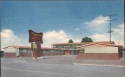 Flagstone Motel, Port Angeles, Washington Postcard