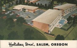 Holiday Inn, Salem, Oregon Aerial View Postcard