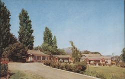 Carlton Motel, Ashland, Oregon Postcard