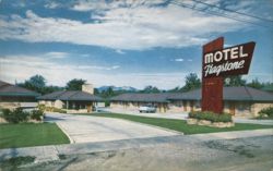 Motel Flagstone, Eugene, OR Postcard
