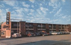 Prairie Inn Motel and Cars - Regina, Saskatchewan Postcard