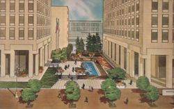Standard Oil Company of California's Garden, San Francisco Postcard