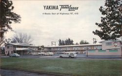 Yakima Travelodge Motor Hotel, Washington Postcard