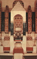 Congregation Emanu El Interior, San Francisco Postcard