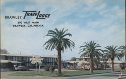 Travelodge Motel, Brawley, California Postcard