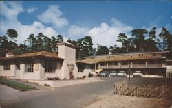 The Village Inn Motor Lodge, Carmel Postcard