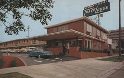 Vermont-Sunset Travelodge Motel, Hollywood Postcard