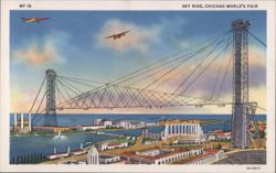 Sky Ride, Chicago World's Fair Postcard