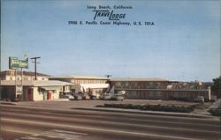 TraveLodge - 2900 E. Pacific Coast Highway, Long Beach, CA Postcard