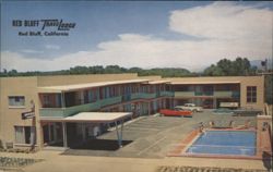 Red Bluff Travelodge Motor Hotel with Pool Postcard