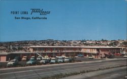 Point Loma Travelodge, San Diego Postcard