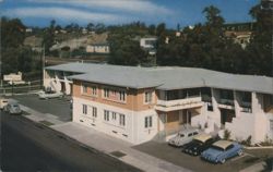 Park Travelodge Entrance to Balboa Park, San Diego Postcard