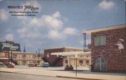 Indianapolis Travelodge on West Washington Street Postcard