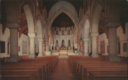 St. Andrew's Cathedral, Queen Emma Square, Honolulu Postcard