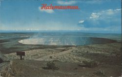 Halemaumau Crater, Kilauea Volcano Postcard