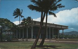 Hawaii State Capitol, Honolulu Postcard