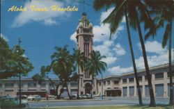 Aloha Tower, Honolulu Postcard