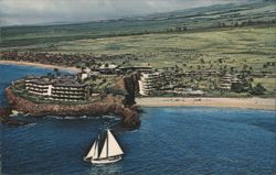 Sheraton-Maui Hotel, Black Rock & Kaanapali Beach, Hawaii Postcard