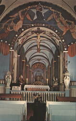 Star of the Sea Painted Church, Kalapana, HI Postcard