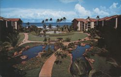 Papakea Resort - Oceanfront Grounds with Pools Postcard