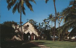 Holy Innocents' Episcopal Church, Lahaina, Maui, Hawaii Postcard
