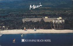 Ka'anapali Beach Hotel, Maui, Hawaii Postcard