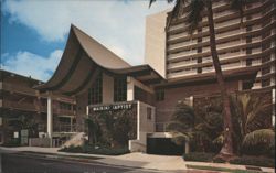 Waikiki Baptist Church, Honolulu Postcard