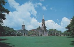 Central Union Church, The Church in the Garden, Honolulu Postcard