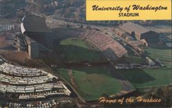 University of Washington Stadium, Seattle - Home of the Huskies Postcard