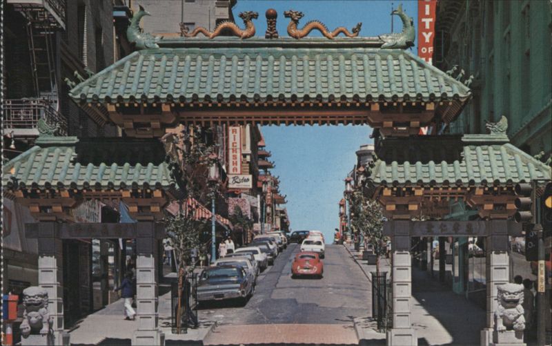 Gateway to the Orient, San Francisco's Chinatown California