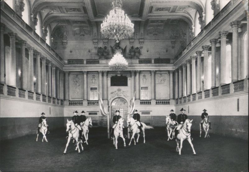 Spanish Riding School: School Quadrille, Vienna Austria