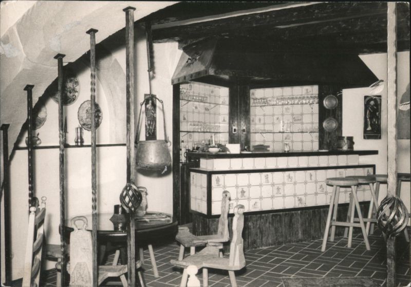 Hotel Vorfelder Bar Interior Walldorf Germany
