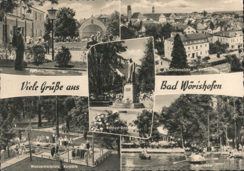 Bad Wörishofen Collage, Birthplace of Kneipp Cure Germany