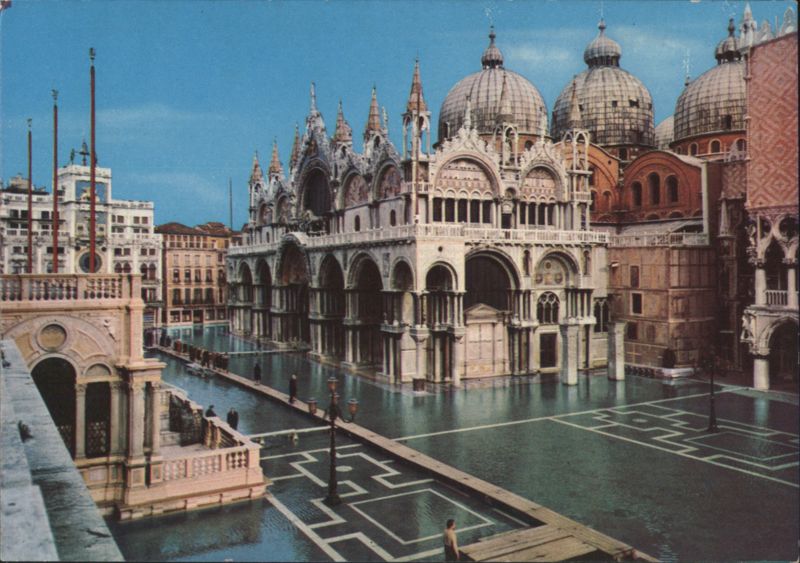Piazza San Marco (High Water), Venice Venezia Italy