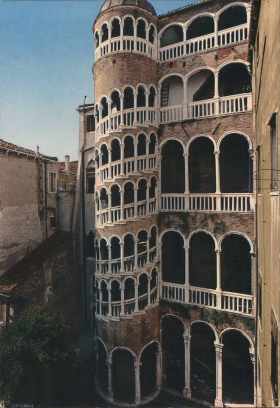 Minelli Staircase (Bovolo Staircase), Venice Venezia Italy