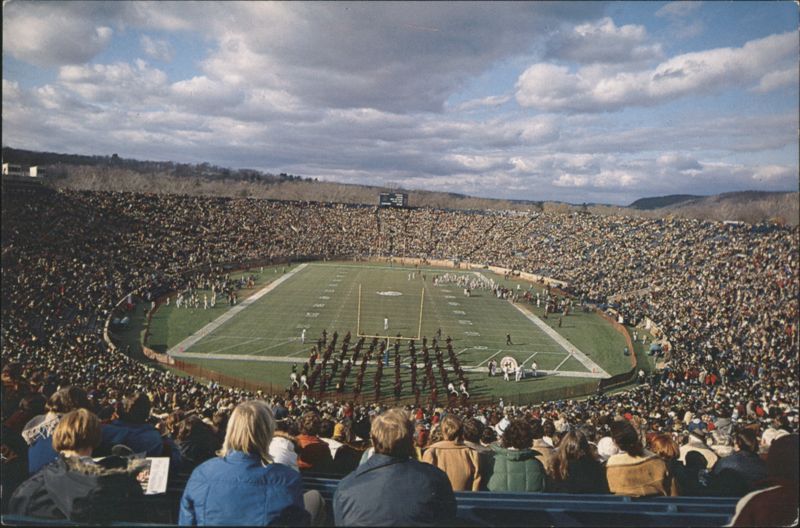 Yale Bowl - 92nd Yale-Harvard Football Game New Haven Connecticut