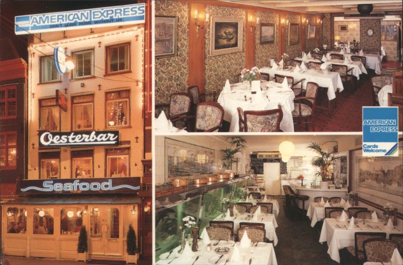 Oesterbar Seafood Restaurant & Interiors, Amsterdam Netherlands