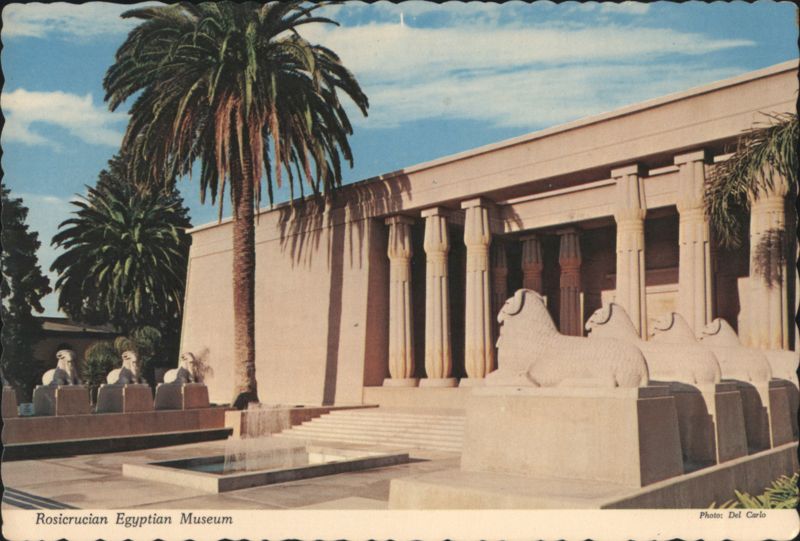 Rosicrucian Egyptian Museum Exterior San Jose California