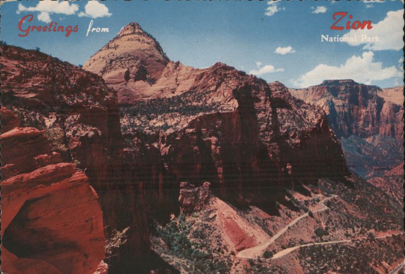 Zion National Park, Mt. Carmel Highway Pine Canyon Utah