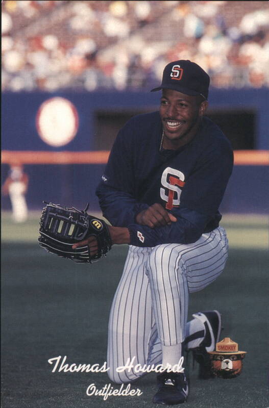Thomas Howard, San Diego Padres Outfielder Baseball