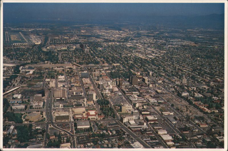 Aerial View of Downtown San Jose California Gerald French