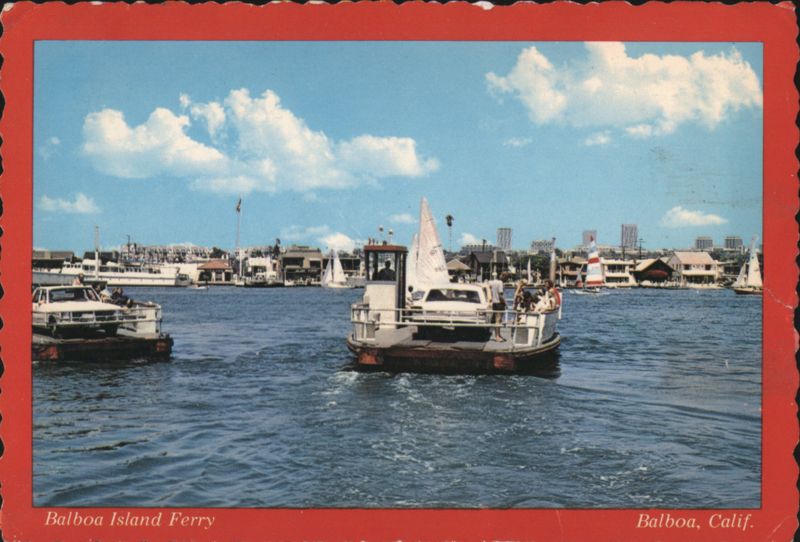 Balboa Island Ferry Crossing, Balboa, California