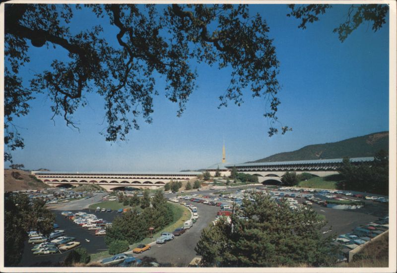Marin County Civic Center with Parking California