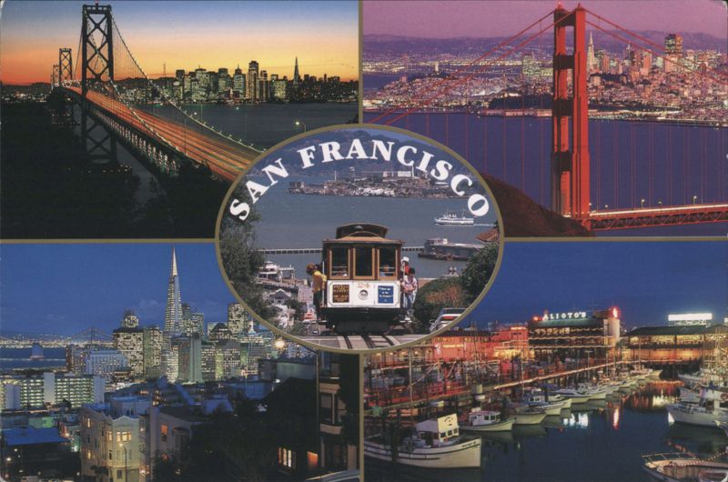 San Francisco Highlights: Bridges, Cable Car, Cityscape California