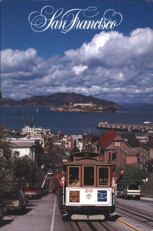 San Francisco Cable Car, Alcatraz & Bay View California