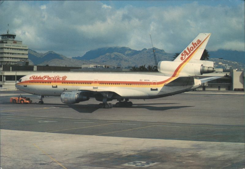 Aloha Pacific McDonnell Douglas DC-10-30 at Honolulu Hawaii