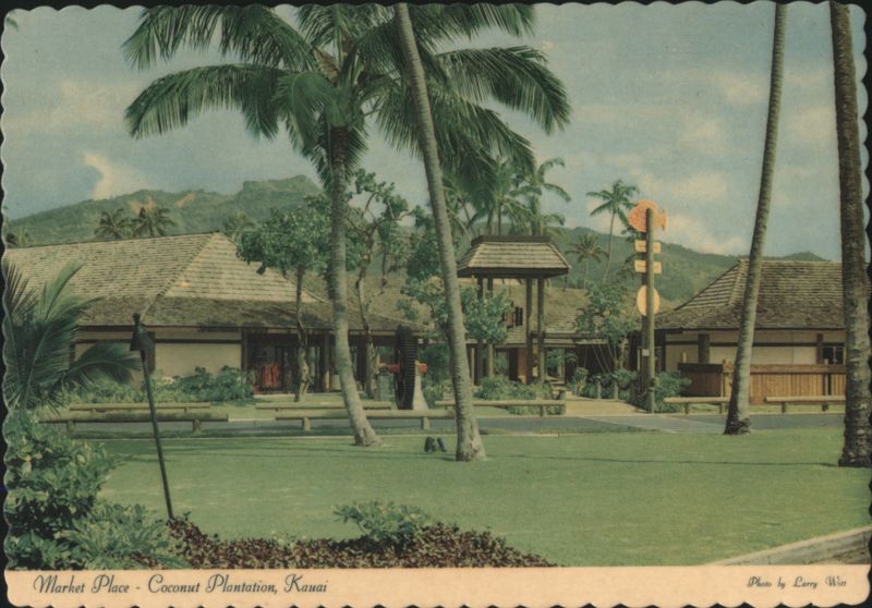 Marketplace at Coconut Plantation, Kauai Hawaii Larry Witt